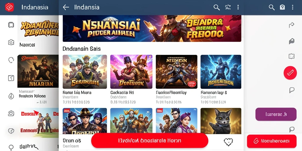 Antarmuka halaman utama aplikasi BAMBUHOKI88.