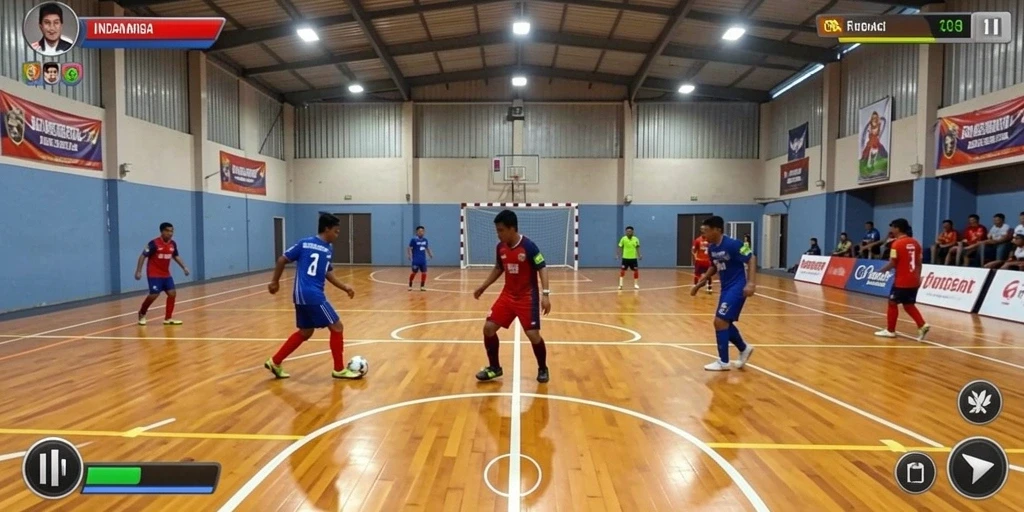 Tangkapan layar menampilkan karakter utama siap berpetualang.