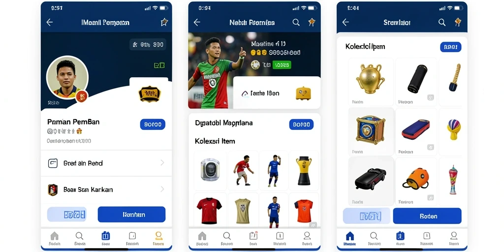 Tangkapan layar GOGOREJEKI yang menampilkan karakter utama.