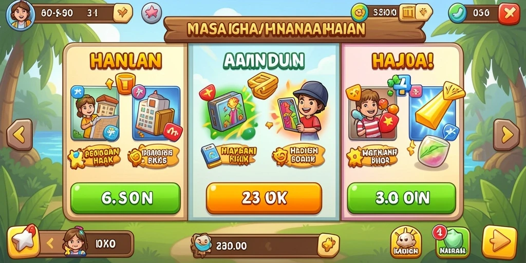 Tampilan antarmuka yang user-friendly.