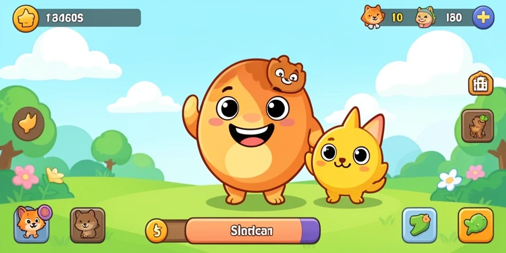 Tangkapan layar gameplay yang dinamis dan menarik.