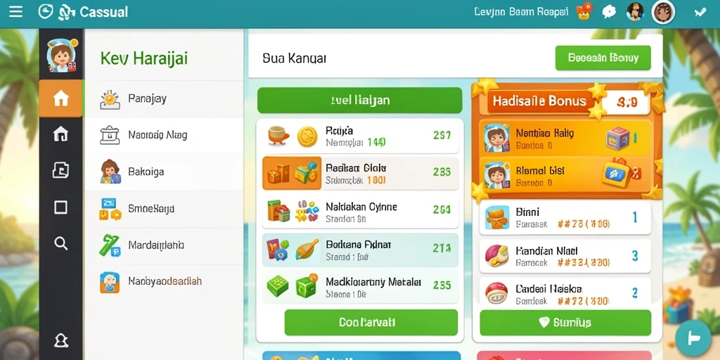 Tampilan antarmuka yang menarik dan interaktif.