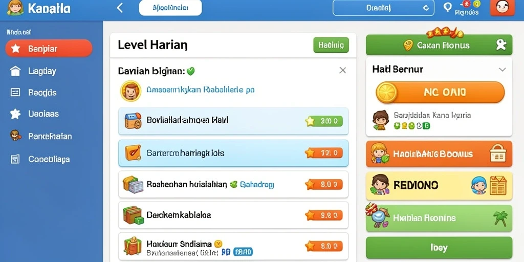 Screenshot menunjukkan karakter utama di level awal yang menantang.