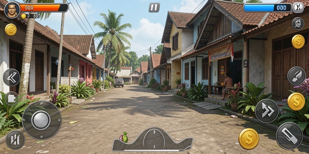 Tampilan awal yang menarik dan mudah dinavigasi.
