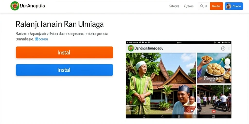 Tampilan antarmuka yang intuitif dan menarik.